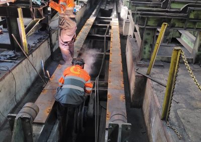 Gantry Rail welding
